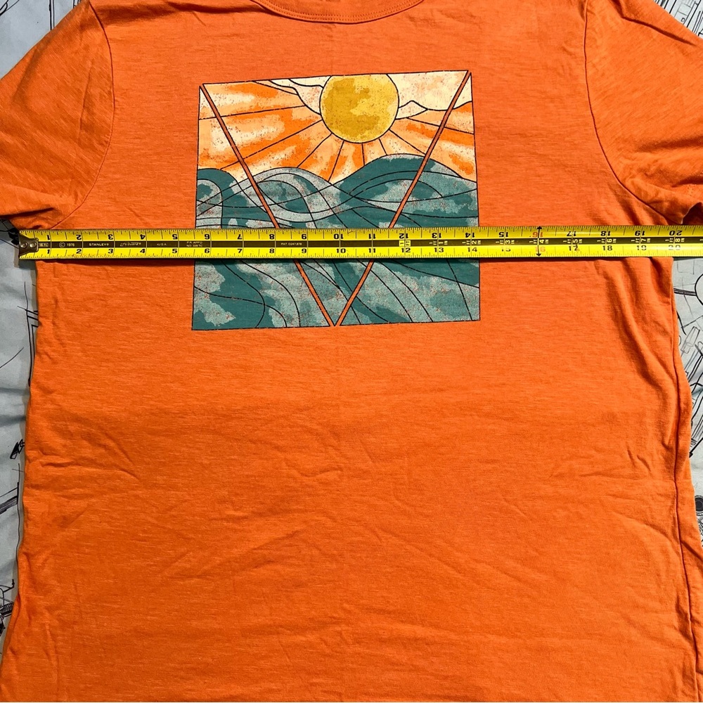 Dip Women’s Sun and Sea Orange T-Shirt - Picture 6 of 7